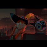 Naveen Selvanathan Instagram - Lighting keys for the chase sequence. I was happy with how much drama we could bring with color even in a comedic sequence . . . . #pussinboots #illust #catsofinstagram #actionshot #naveenselvan #dreamworksanimation