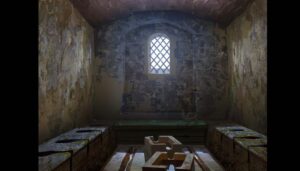 Naveen Selvanathan Instagram - Medieval living room, kitchen and restroom for puss in boots- The last wish. I painted and designed the textures. Layout done by the amazing @mmateumestre . 
.
.
#pussinboots #medieval #cottagecore #cottagecoreaesthetic #spanisharchitecture #fireplace #naveenselvan