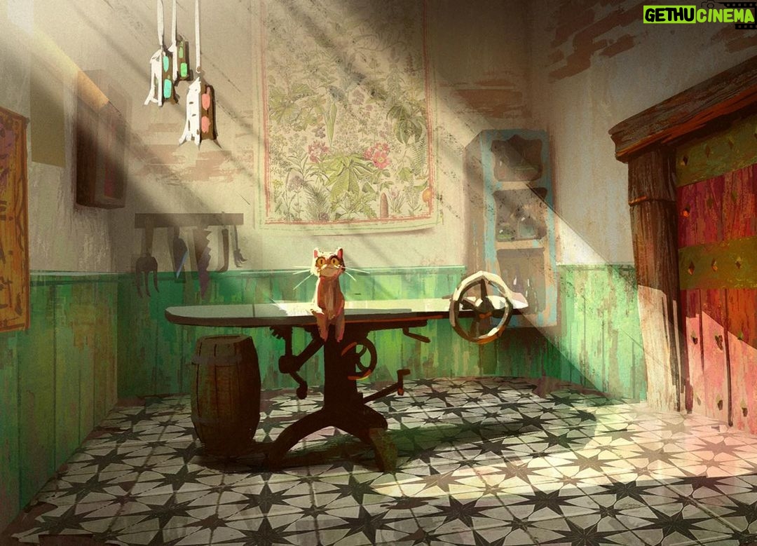 Naveen Selvanathan - 11.3K Likes - The doctor’s office was the first fully flushed set created for the look of picture test. In the first image, I used @ianmcque ‘s layout to design the back view . Third image is my painting of Ian’s layout. @circle_persnickety never accepted lazy and cliched solutions and always had great ideas for locations which felt authentic and inspired. He wanted the location to feel like a medieval apothecary.
Here I have also included some fun flooring options painted on Ian’s layout
.
.
.
. #pussinboots #pussinbootsthelastwish #apothecary #instaartist #instaart #naveenselvan #cottagecore #wabisabi #rusticdecor