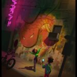 Naveen Selvanathan Instagram - I did some early concept paintings for the Entergalactic show now on Netflix. I tried to create a dark and impressionistic look for New York inspired by Jeremy Mann’s paintings. They ended up going in a very graphic direction and the end result looks fantastic! #entergalactic #kidcudi #netflixmovies #naveenselvan