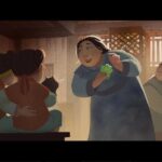 Naveen Selvanathan Instagram - Reposting this because the quality in earlier post was awful. Story beats I painted from the project “True Heart” based on the sketches of PD Richie Chavez. @kenardpak contributed to the bg on the first painting. #animationart #naveenselvan #illustrationartists #watercolorart
