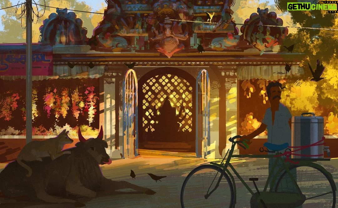 Naveen Selvanathan - 5K Likes - Street temple, India. In my home town, Chennai, you can find small colorful temples in almost every street. The temples are usually surrounded by flower and fruit markets.
.
.
.
#illust #hindutemple #ganeshatemple #chennai #incredibleindia #naveenselvan #illustragram #artofinstagram