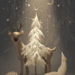 Naveen Selvanathan Instagram - Christmas card from a few years ago. . . . . #christmas #christmasdecor #christmastree #raindeer #fox #hedgehog