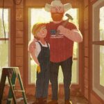 Naveen Selvanathan Instagram - “Home Town” is on of my favorite shows to watch right now. This charming couple Ben and Erin Napier take dilapidated old homes in their small town and renovate them meticulously, full of character and rustic charm. makes me feel warm and fuzzy watching it :) . . . . @scotsman.co @erinapier #hometown #erinnapier #bennapier #hgtv #illustrationartists #artistsoninstagram #instagood #laurel #naveenselvan Los Angeles, California