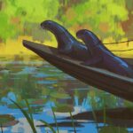 Naveen Selvanathan Instagram - Otter fishing in Bangladesh . . . #artistsoninstagram #instartist #artoftheday #illustration #illustration_daily #otter #bangladesh #naveenselvan Los Angeles, California