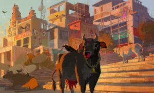 Naveen Selvanathan Instagram - Sacred cows

.
.
.
#cows #india #sacredcow #incredibleindia #artistsoninstagram  #instart #instagood #illustration_daily