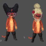 Naveen Selvanathan Instagram - In the older version of the story, Puss disguises himself with accessories and make up from Mama Luna’s closet to escape from Goldie and the bears. Here were some options. #pussinboots