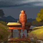 Naveen Selvanathan Instagram - I did quite a bit of work on the movie Rumble, now released on streaming services. Here are a few lighting/color ideas for a story moment done by Dennis Greco #animationart #illustrationartists #naveenselvan