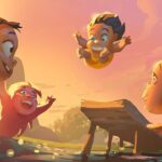 Naveen Selvanathan Instagram - Reposting this because of quality loss. I had the great opportunity to work on the beautiful animated short “Blush” by director Joe Mateo and production designed by Noelle Triaureau for Skydance animation last year. The short is available to view on Apple TV. Here are some lighting keys I painted for it.