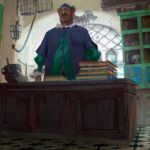 Naveen Selvanathan Instagram - The doctor was my first character paint on the movie. We were still figuring out how to treat skin, hair etc. Design by @jesusalonsoiglesias and @shiyoon83 . . #pussinbootsthelastwish #pussinboots