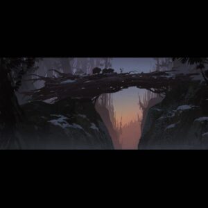 Naveen Selvanathan Instagram - Goldie and the bears walking to their cottage in Dark Forest. Wanted to capture the twilight here. 
.
.
#pussinbootsthelastwish #pussinboots #twilight