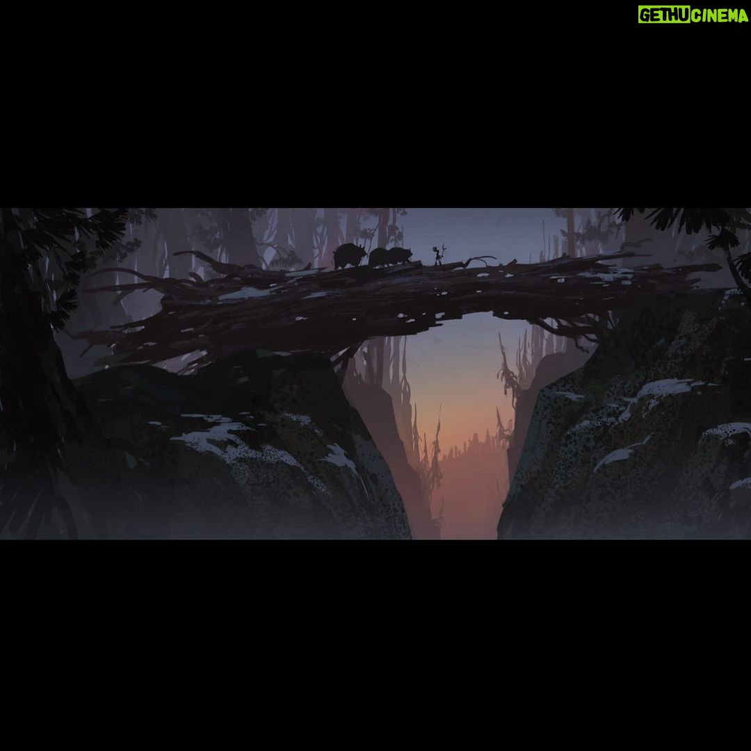 Naveen Selvanathan - 5.3K Likes - Goldie and the bears walking to their cottage in Dark Forest. Wanted to capture the twilight here.
.
.
#pussinbootsthelastwish #pussinboots #twilight