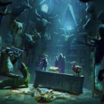 Naveen Selvanathan Instagram - Don Manolo was one of the villains who was replaced by Jack Horner. This is Don Manolo’s lair designed by @ianmcque. It was quite a challenging layout to paint as there were so many cool details but I wanted to make it cinematic. Here is the lit version and the base painting with local colors. . . #pussinbootsthelastwish #pussinboots #naveenselvan