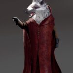 Naveen Selvanathan Instagram - Some paintings of the big bad wolf AKA Death . They were painted on 3D models. The character is based on really cool designs by @jesusalonsoiglesias. I did some clothing and weapons explorations as well as coming up with textural details. . . . #pussinboots #characterdesign #characterillustration #illust #bigbadwolf #death #grimreaper