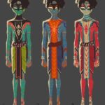 Naveen Selvanathan Instagram - I was fortunate to get the opportunity to work on the Pavitr Prabhakar character on @spiderversemovie. I was quite impressed by how thoughtful they were with the world building, deriving inspiration from Indian culture both past and present, ranging from Indian comic books, architecture, theatre, folk art, Bollywood etc. I was given the silhouette of Pavitr and I came up with these initial suit designs. I found my inspiration from Indian folk dance forms like Theyyam, Yakshagana and koothu as well as motifs from Indian architecture. I wanted him to feel Indian but still sleek and modern. Go watch the movie. It’s incredible! #pavitrprabhakar #indianspiderman