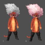 Naveen Selvanathan Instagram - In the older version of the story, Puss disguises himself with accessories and make up from Mama Luna’s closet to escape from Goldie and the bears. Here were some options. #pussinboots