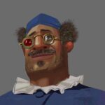 Naveen Selvanathan Instagram - The doctor was my first character paint on the movie. We were still figuring out how to treat skin, hair etc. Design by @jesusalonsoiglesias and @shiyoon83 . . #pussinbootsthelastwish #pussinboots