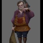 Naveen Selvanathan Instagram - Painting of Don Manolo. He was designed by @jesusalonsoiglesias and @shiyoon83 . I have also included an early storybeat painting of his lair . . . . #pussinboots #pussinbootsthelastwish #characterdesign #characterillustration #portrait #naveenselvan
