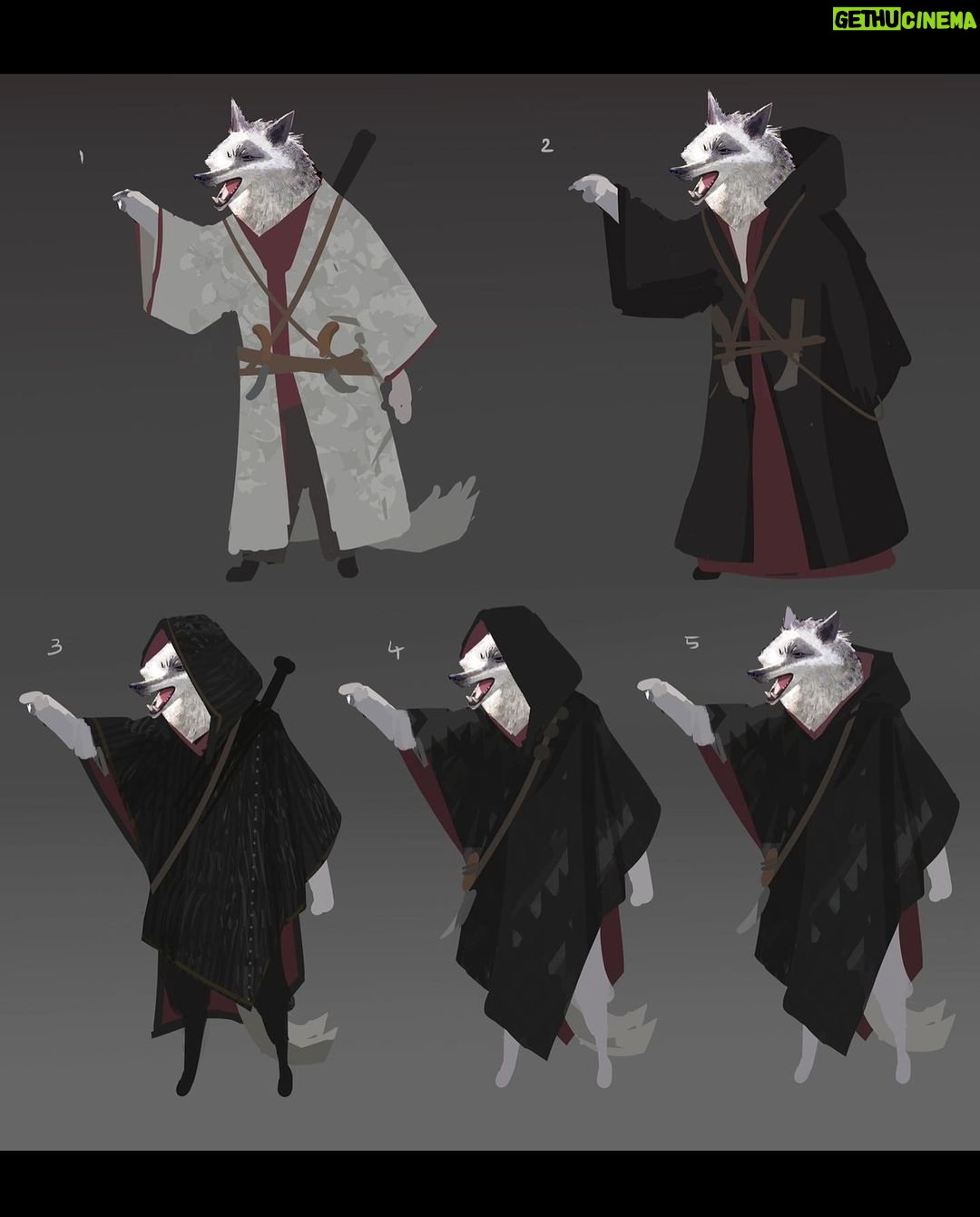 Naveen Selvanathan - 21.6K Likes - Some paintings of the big bad wolf AKA Death . They were painted on 3D models. The character is based on really cool designs by @jesusalonsoiglesias. I did some clothing and weapons explorations as well as coming up with textural details.
.
.
.
#pussinboots #characterdesign #characterillustration #illust #bigbadwolf #death #grimreaper