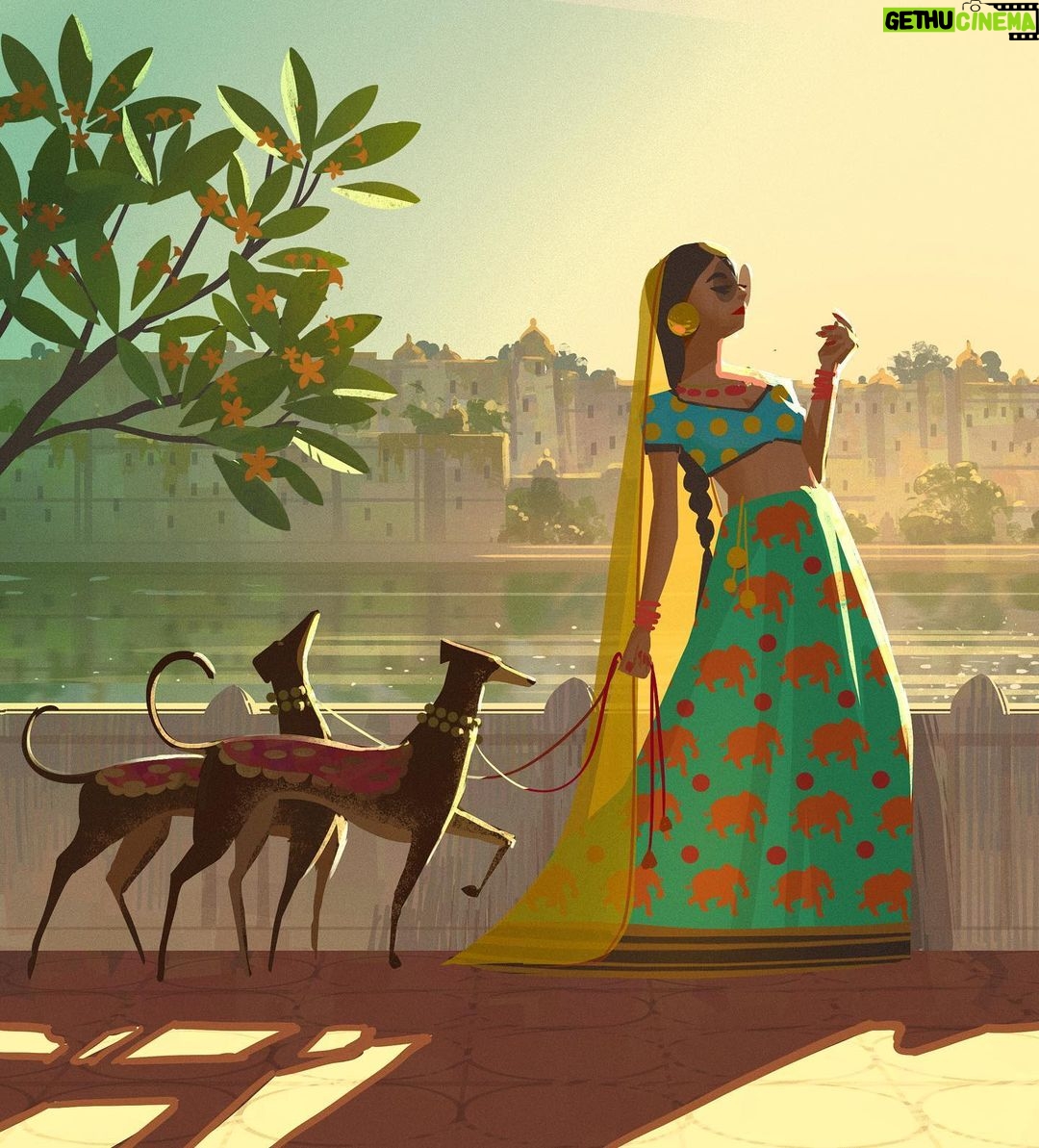 Naveen Selvanathan - 14.6K Likes - Princess loves her prints
.
.
.
#princess #indianprincess #udaipur #lakepalace #dogwalk #indianfashion #naveenselvan