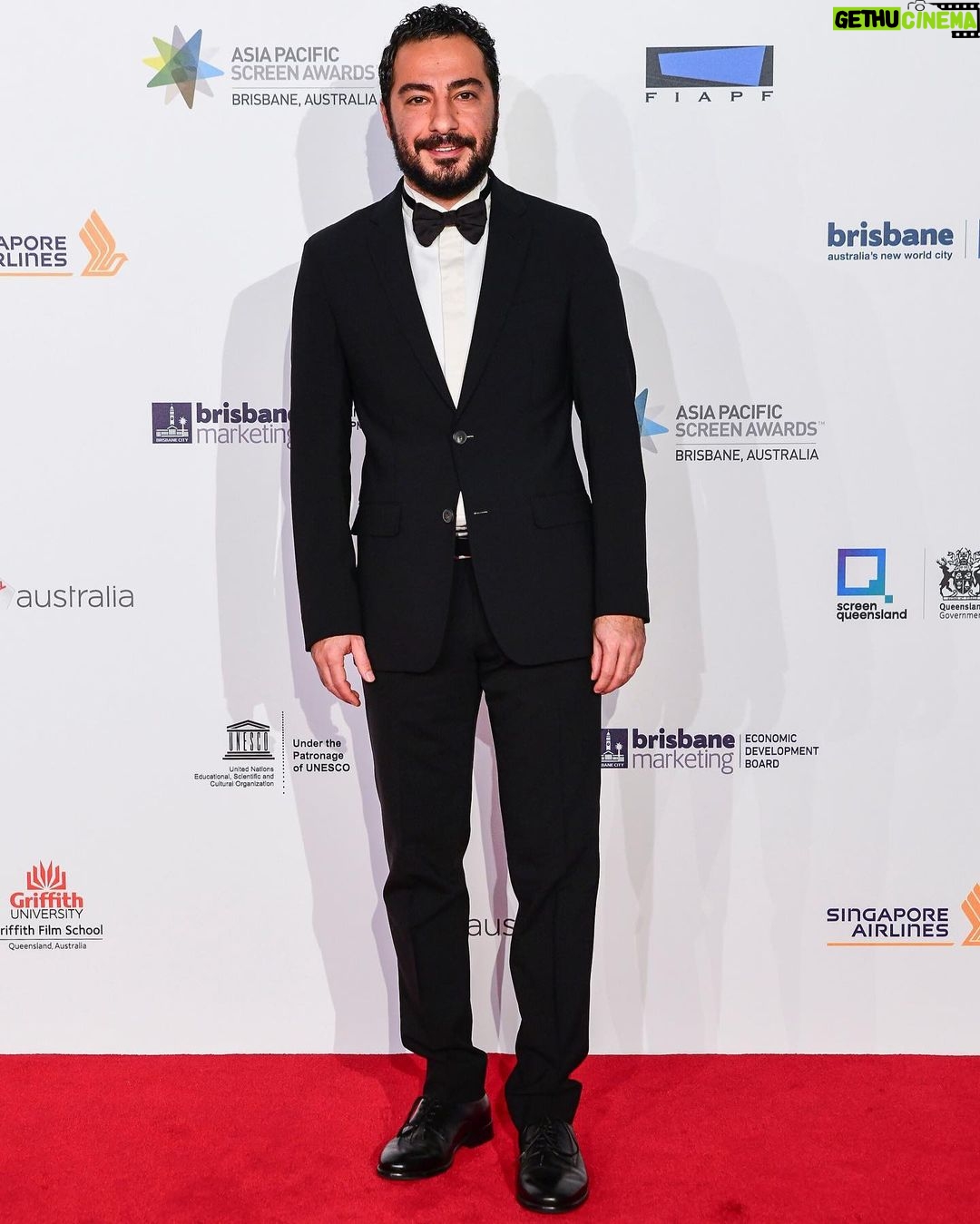 Navid Mohammadzadeh Instagram - 🎬 #asiapacificscreenawards ✂️🤵🏻 @armani @dayamode_iran stylist : @hodamirzaee #navidmohamadzadeh @saeedroustaee @metrishishonim