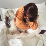 Nazriya Nazim Instagram - You make me happy ….when skies are grey …….🥹🐶🧡