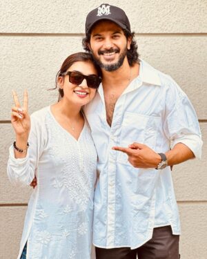 Nazriya Nazim Instagram - Happy birthday bum !!🤍 happy happy 40 ⭐️ 
We love u so so much ….
Wish u the bestest year …
U ,ama n mumu are our own ….❤️