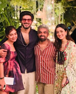 Nazriya Nazim Instagram - Happy birthday bum !!🤍 happy happy 40 ⭐️ 
We love u so so much ….
Wish u the bestest year …
U ,ama n mumu are our own ….❤️