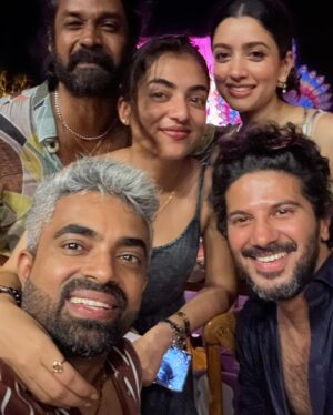 Nazriya Nazim Instagram - Happy birthday bum !!🤍 happy happy 40 ⭐️ 
We love u so so much ….
Wish u the bestest year …
U ,ama n mumu are our own ….❤️