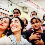 Necar Zadegan Instagram - The beautiful faces of #dehli, working on something really special here, with an amazing team #inheritancemovie #india