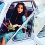 Necar Zadegan Instagram - Riding in picture cars, Hollywood, CA #thunderbird #dearalbert @dear_albert_film