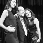 Necar Zadegan Instagram – Thanks for the memories, James. 
With James Lipton and @alannaubach , answering his famous questions on our press tour for GG♥️