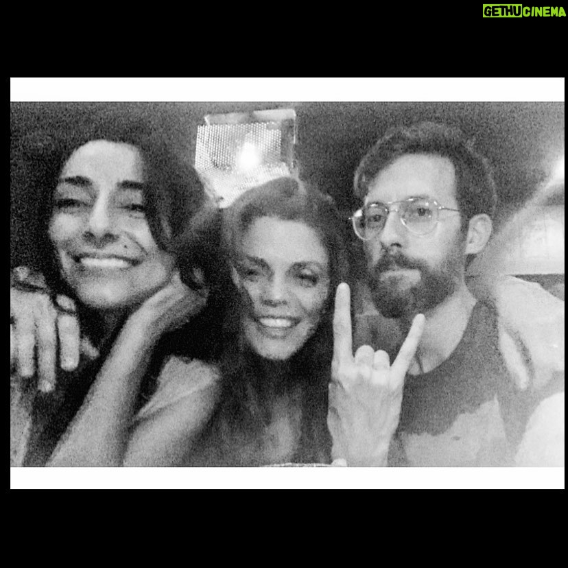 Necar Zadegan Instagram - The lone photo that survived Rob’s 40th in Nola ❤️ @robkerkovich #vanessaferlito #ncis #ncisneworleans