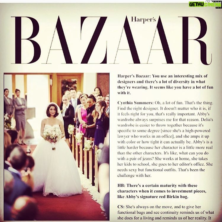 Necar Zadegan Instagram - @cynthiasummers gives the true #GG2D fashion story and I work the #whitewedding runway all for @harpersbazaarus! Here's the link! http://www.harpersbazaar.com/culture/film-tv/a14138/girlfriends-guide-to-divorce/