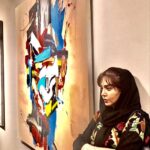Neda Ghasemi Instagram - . #ندا_قاسمی 📸: @farnoushmorvari Iranshahr Art Gallery