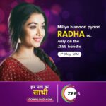 Neeharika Roy Instagram – Pyaar Ka Pehla Naam – Radha Mohan
Mon – Sat
8pm
@zeetv