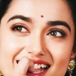 Neeharika Roy Instagram - Radha and Neeharika both jumped on the trend 💜 #neeharikaroy #radha #trending