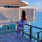 Neeharika Roy Instagram - Dance isn’t just dance, It’s magical…Something that sets you free💙 🎥- Mumma❤️ #neeharikaroy #maldives Sun Siyam Olhuveli