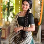 Neeharika Roy Instagram - 💚💚 . . . . 📸- @richerd_by_heart #neeharikaroy #radha #radhamohan #zeetv