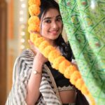 Neeharika Roy Instagram - 💚 . . . . 📸- @richerd_by_heart #neeharikaroy #radha #radhamohan #zeetv