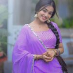 Neeharika Roy Instagram - 💜 . . . 📸- @richerd_by_heart #neeharikaroy #radha #radhamohan #zeetv