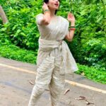 Neeharika Roy Instagram - ⛈️ 🎥 - @sambhabana_mohanty ❤️ #neeharikaroy #radha #bts Filmcity Goregaon