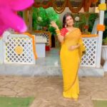 Neeharika Roy Instagram - Came across this lovely trend .... My inner “Radha” couldn’t stop from making this reel❤️ 🎥 - @sonal_dahima #neeharikaroy #radha