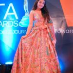 Neeharika Roy Instagram - ITA 2023⭐️ Hair - @styling_by_shraddhanarwade Outfit - @silai_bhartimittal Outfit PR - @platformcreatorsentertainment Photography - @creative_photoholic #neeharikaroy #itaawards2023 #live #dance #performance #tribute #to #ranimukherjee