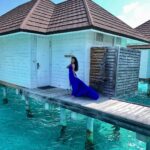 Neeharika Roy Instagram - It’s a Blue-tiful day 💙🩵 #neeharikaroy #maldives Siyam World
