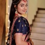 Neeharika Roy Instagram - Radhe - Radhe🦚💙 #neeharikaroy #radha