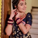 Neeharika Roy Instagram - Radhe - Radhe🦚💙 #neeharikaroy #radha