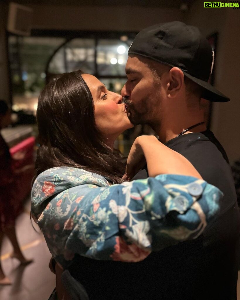 Neha Dhupia Instagram - Happy birthday my soul mate , my roommate and my “cheque- mate” 😂😍♥️♥️♥️♥️♥️♥️♥️♥️♥️ ♥️♥️♥️♥️♥️ I love you so damn much! 🧿