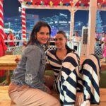 Neha Dhupia Instagram - Tis the season 🎄❤️✨ 🧿 . . . . . . . Love my @lovebirds.studio Jio World Garden