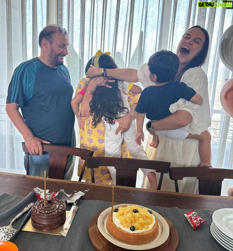 Neha Dhupia Instagram - Happy birthday my papa … we celebrate you today and everyday and this year I promise to listen to everything you say 😆😍 …. Love you pa 😍♥ sooooooo much ♥♥♥♥♥♥♥♥♥ @pdhupia @babsdhupia